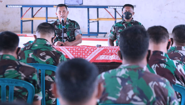 Dandim 0808/Blitar Maksimalkan Jam Komandan kepada Prajurit TNI dan PNS
