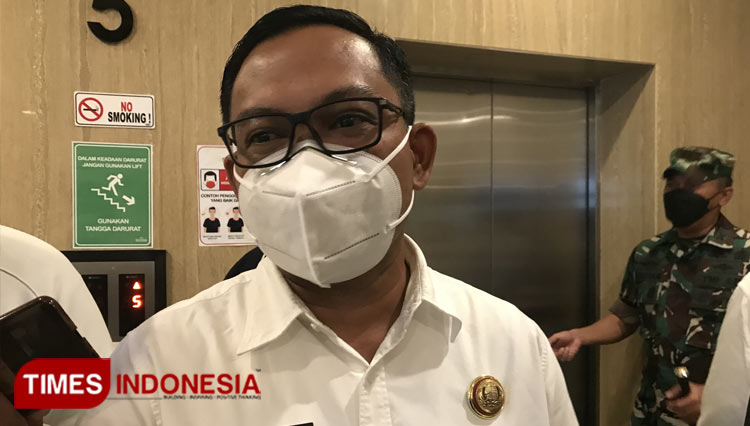 Kepala Bapenda Kota Malang, Handi Priyanto saat ditemui awak media. (Foto: Rizky Kurniawan Pratama/TIMES Indonesia)