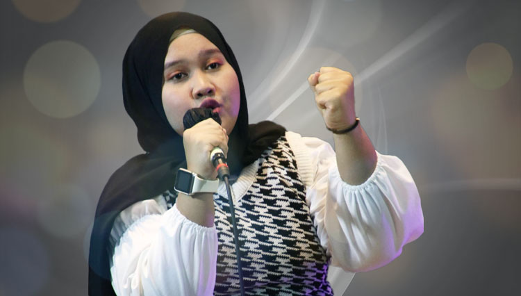 Khanaya Neysha. Penyanyi cilik asal Bondowoso yang mampu menembus Anugerah Musik Indonesia (AMI Award) 2021 (FOTO: Khansaya for TIMES Indonesia).