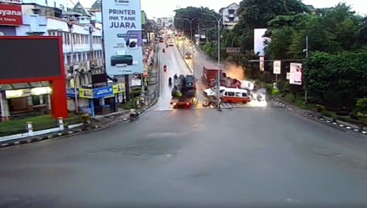 Kecelakaan Maut di Simpang Rapak Balikpapan, Ini kronologisnya