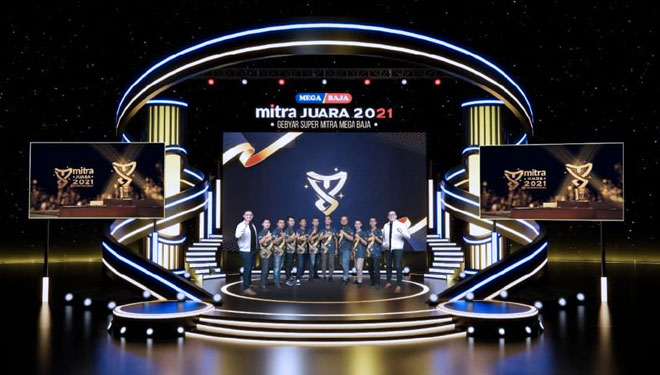 Penghargaan Mitra Mega Baja merupakan salah satu kegiatan rutin tahunan MGI Corp.(Foto: Humas Mega Group Indonesia)