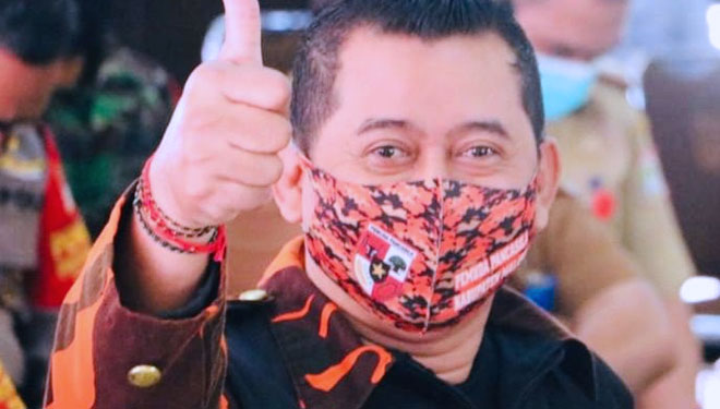 Ketua Pemuda Pancasila Kabupaten Malang Priyo Sudibyo atau Bogank. (Foto : Pemuda Pancasila Kabupaten Malang for TIMES Indonesia).