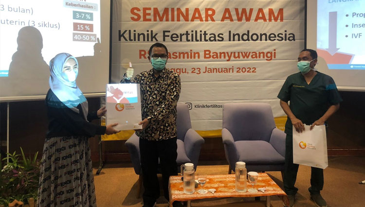RS Yasmin Banyuwangi, gelar seminar awam dalam rangka pembukaan klinik Fertilitas Indonesia. (Foto: Dokumentasi TIMES Indonesia)