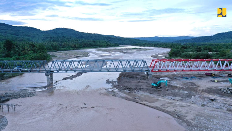 Kementerian PUPR RI Selesaikan Pembangunan 96 Lokasi Jembatan Rusak dan Longsor Pascabencana NTT
