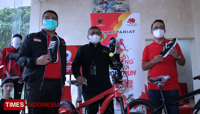 Kampanyekan Olah Raga Sepeda, PDI Perjuangan Bakal Gelar Banteng Ride and Night Run