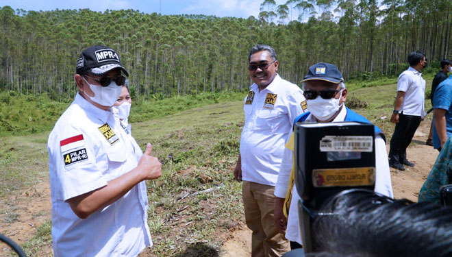 Kunjungi Titik Nol IKN Nusantara, Ketua MPR RI: Pemindahan Ibu Kota Sudah Tepat