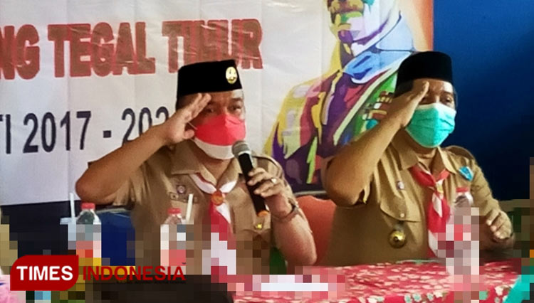 Wakil Walikota Tegal, Muhamad Jumadi Membuka Resmi Pembukaan Musyawarah Ranting Gerakan Pramuka di PKG SDN Kejambon 05 Tegal. (Foto: Cahyo Nugroho For TIMES Indonesia)
