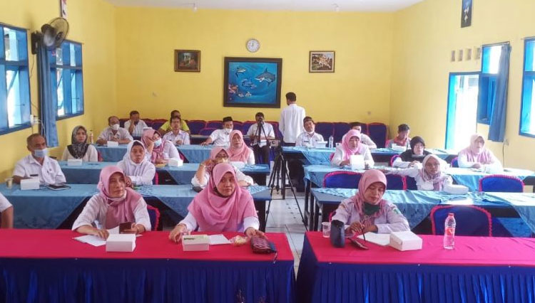 sosialisasi calon guru SMPN 1 Winongan