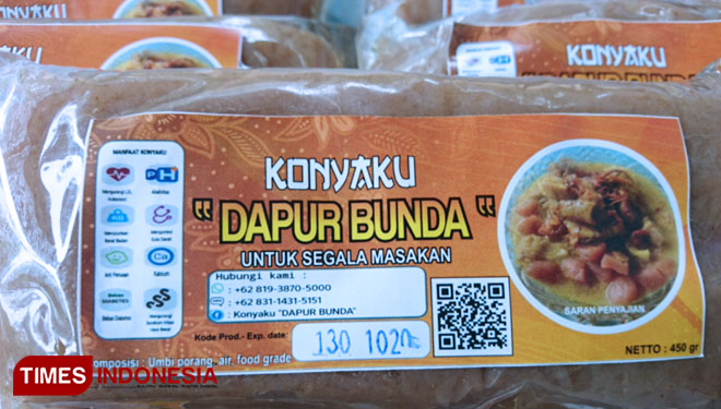 Di Pacitan, Konyaku Khas Jepang Berbahan Porang, Seperti Apa?