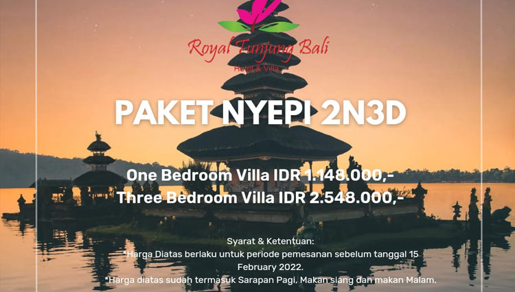 Nikmati Libur Nyepi Bersama Royal Tunjung Bali Hotel and Villa - TIMES