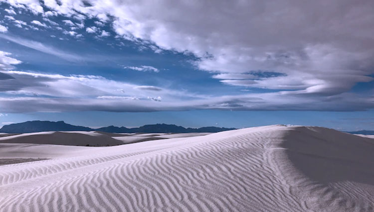 White Sands New Mexico, The One and Only Sand Dune with Pure White Sand in the World   