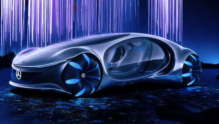 Vision AVTR 2022 dari BMW Saingi Tesla, Bahannya Terbuat dari Rotan Indonesia Lho!