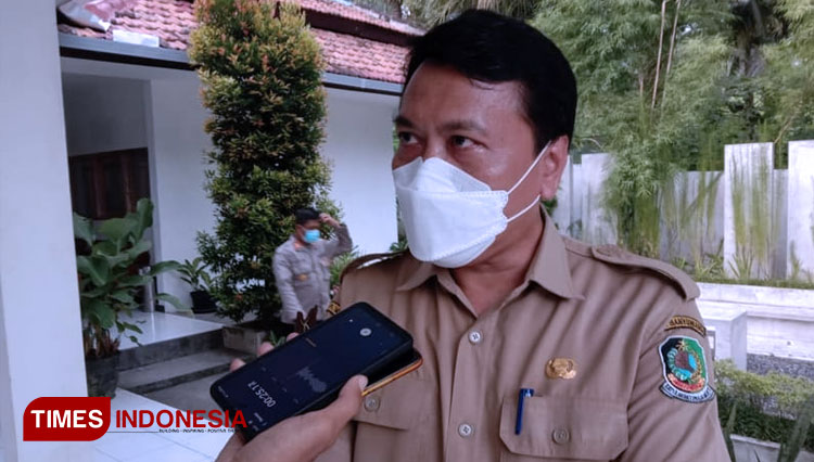 Plt. Kepala Dinas Kesehatan Banyuwangi Amir Hidayat (FOTO: Rizki Alfian/ TIMES Indonesia)
