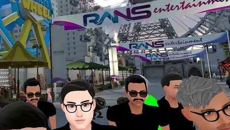Proyek Metaverse milik Raffi Ahmad dan Nagita Slavina (foto: Instagram/raffinagita1717)