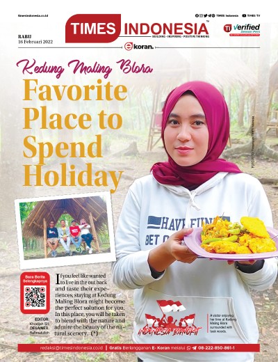 Edisi Rabu, 16 Februari 2021: E-Koran, Bacaan Positif Masyarakat 5.0