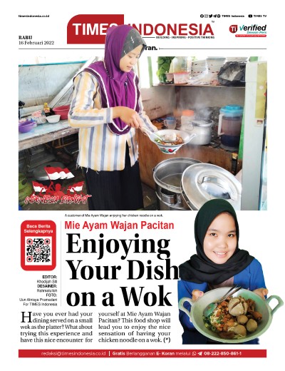 Edisi Rabu, 16 Februari 2021: E-Koran, Bacaan Positif Masyarakat 5.0
