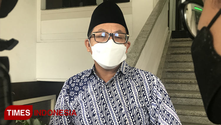 Wali Kota Malang, Sutiaji saat ditemui awak media. (Foto: Rizky Kurniawan Pratama/TIMES Indonesia)