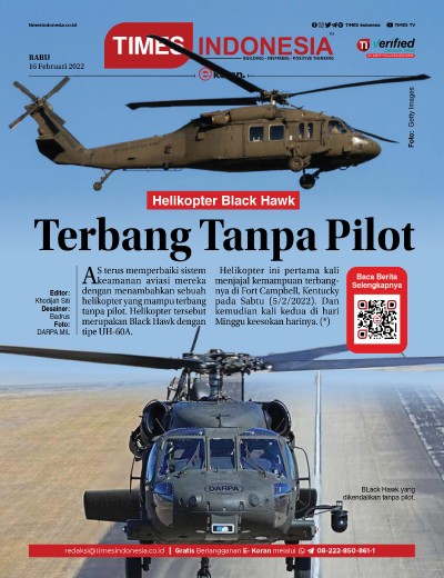 Edisi Rabu, 16 Februari 2021: E-Koran, Bacaan Positif Masyarakat 5.0