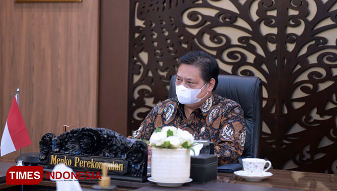 Menko Perekonomian RI Airlangga Hartarto. (Foto: Kemenko Perekonomian RI for TIMES Indonesia)