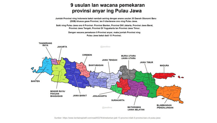 Viral Jatim Pecah Jadi Tiga Provinsi Baru, Jempin Marbun: Hoaks!