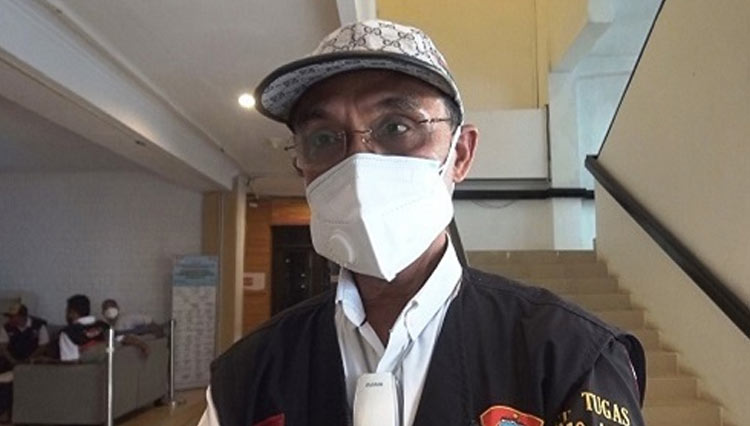 Koordinator tempat kerja Satgas Percepatan Penanganan Covid-19 kota Ambon, Benny Selanno. (Foto Dinas Kominfo Kota Ambon)